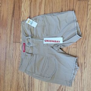 Unionbay cargo shorts, Junior size 3